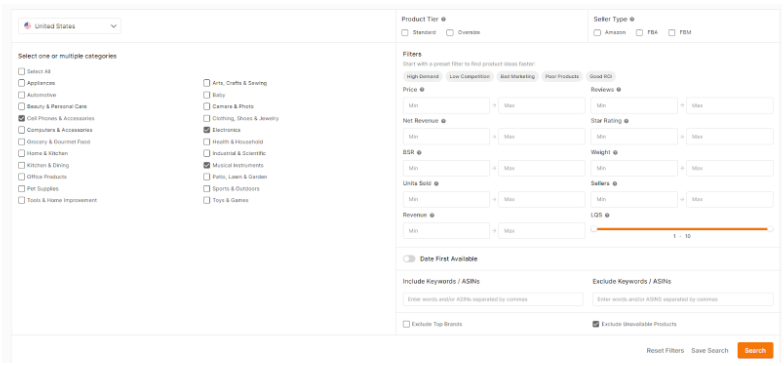 Product Research Using The Product Database